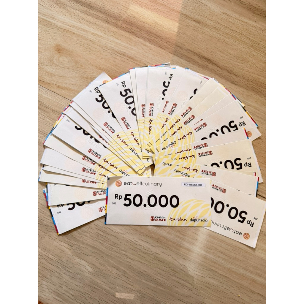 VOUCHER ICHIBAN SUSHI THE PARK SEMARANG