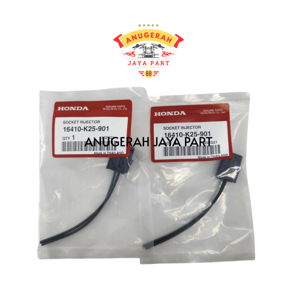 Soket Injektor Honda – Semua Motor Matic & CB150R / CBR150 – 16410-K25-901
