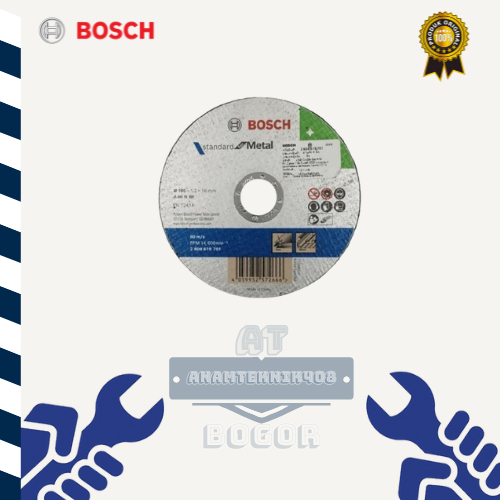 Bosch Mata Gerinda / Batu Potong Besi / Cutting Disc 4"