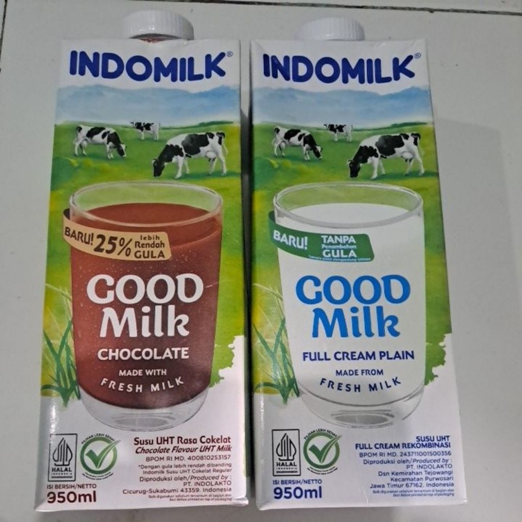 INDOMILK UHT 950ML