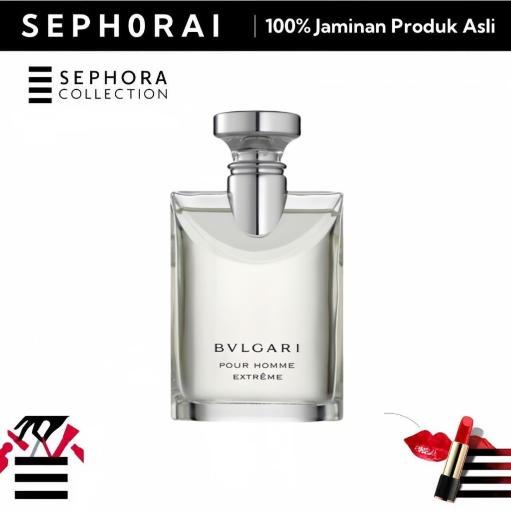100% Original/Bvlgari Pour Homme Extreme Man EDT 100ML/parfum pria tahan lama 24 jam