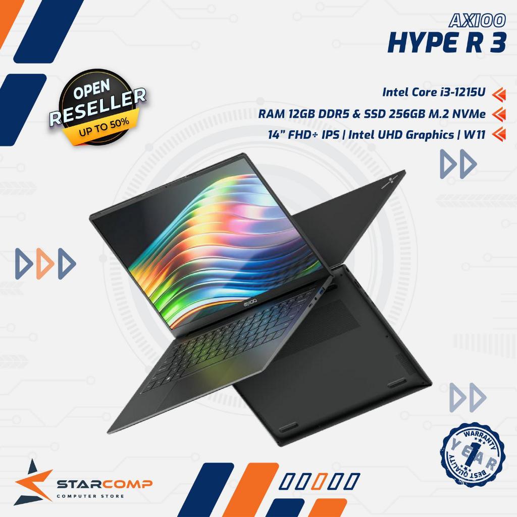 Axioo Hype R3 Intel Core i3 1215U 12GB 256GB 14" FHD+ IPS