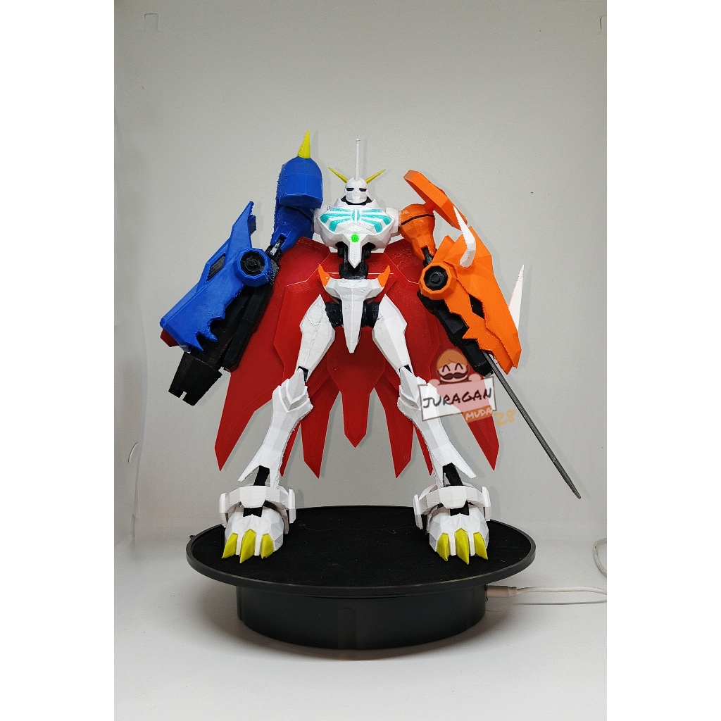 Action Figure Amplified Omegamon 3D Print