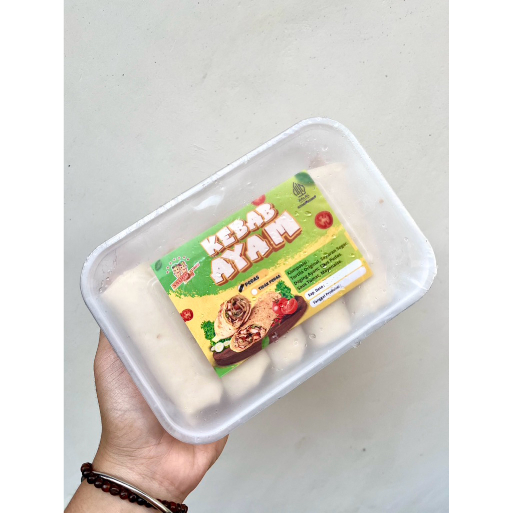 frozenfood kebab premium ayam / kebab daging