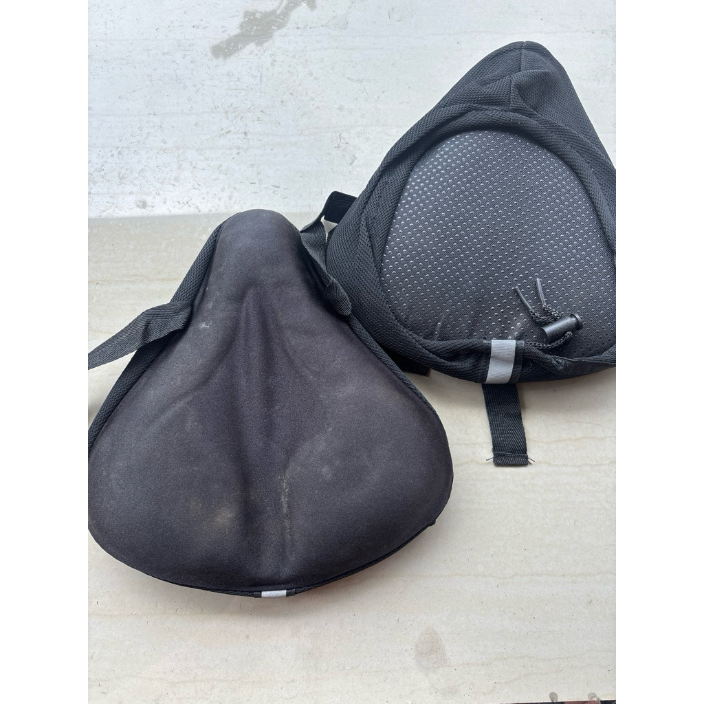 NOS ada kotor cover saddle sadel jok gel model lebar sepeda bmx lipat mini minion federal mtb