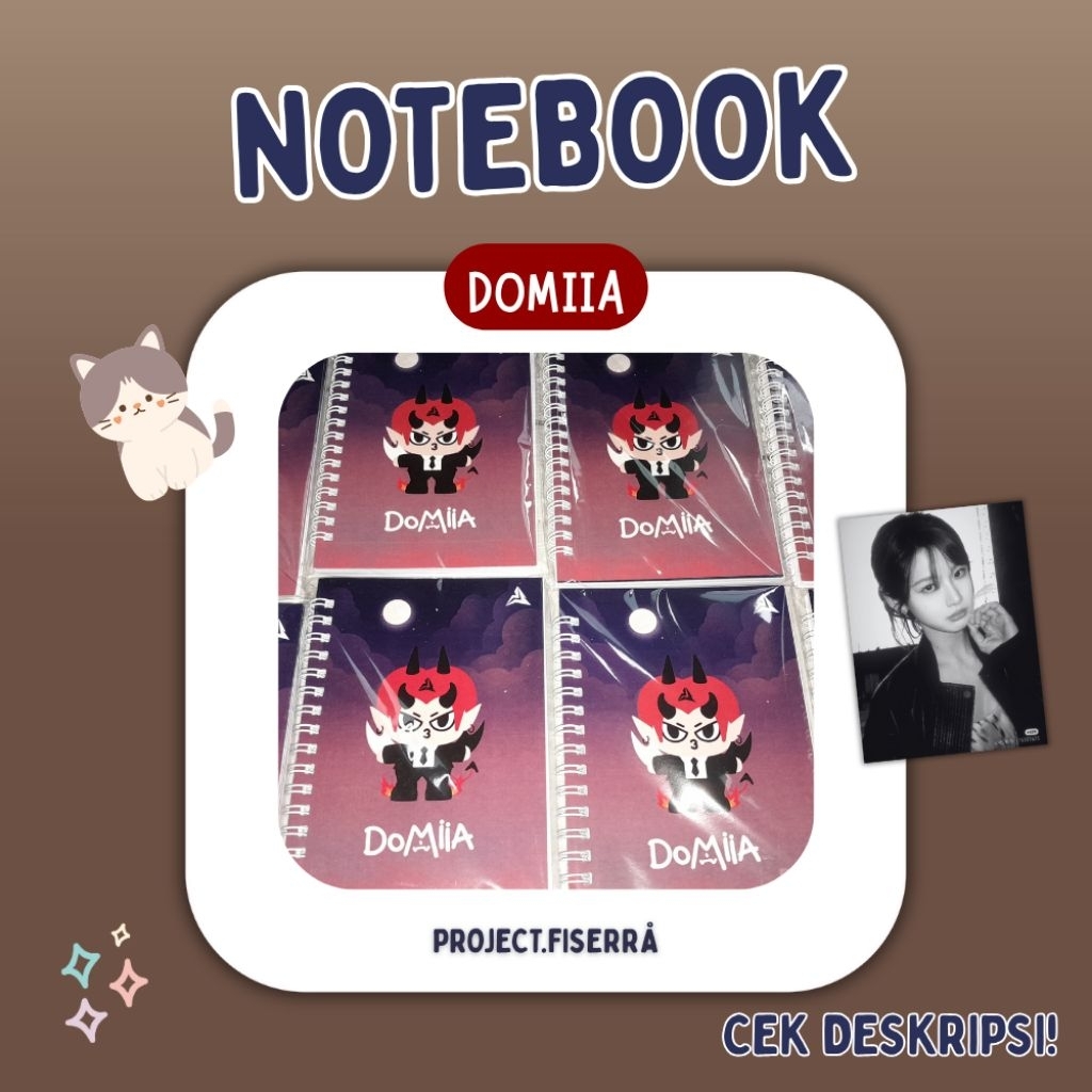 NOTEBOOK DOMIIA GMMTV | UNNOFFICIAL | FANMADE