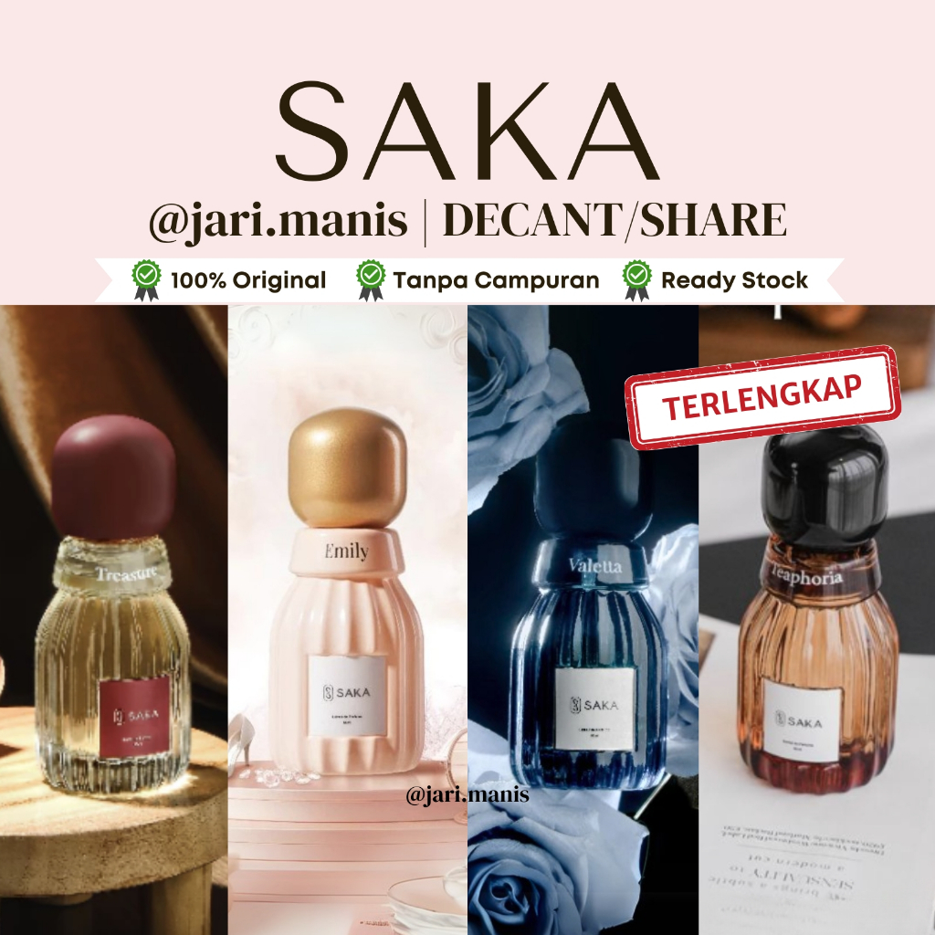 decant share Saka After Bath Emily valetta greendaze etherwave olgaline oreal teaphoria treasure mon