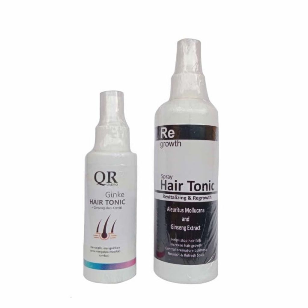 Quadro Hair Tonic Tonik Revitalizing and Regrowth Minyak