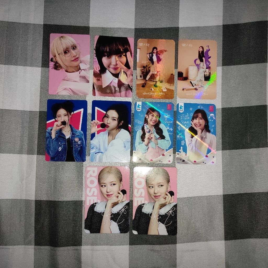 Photocard Kpop Idol | Baby Monster (Chiquita, Ruka, Asa) - Twice Nabati (Momo, Jeongyeon) - Blackpin