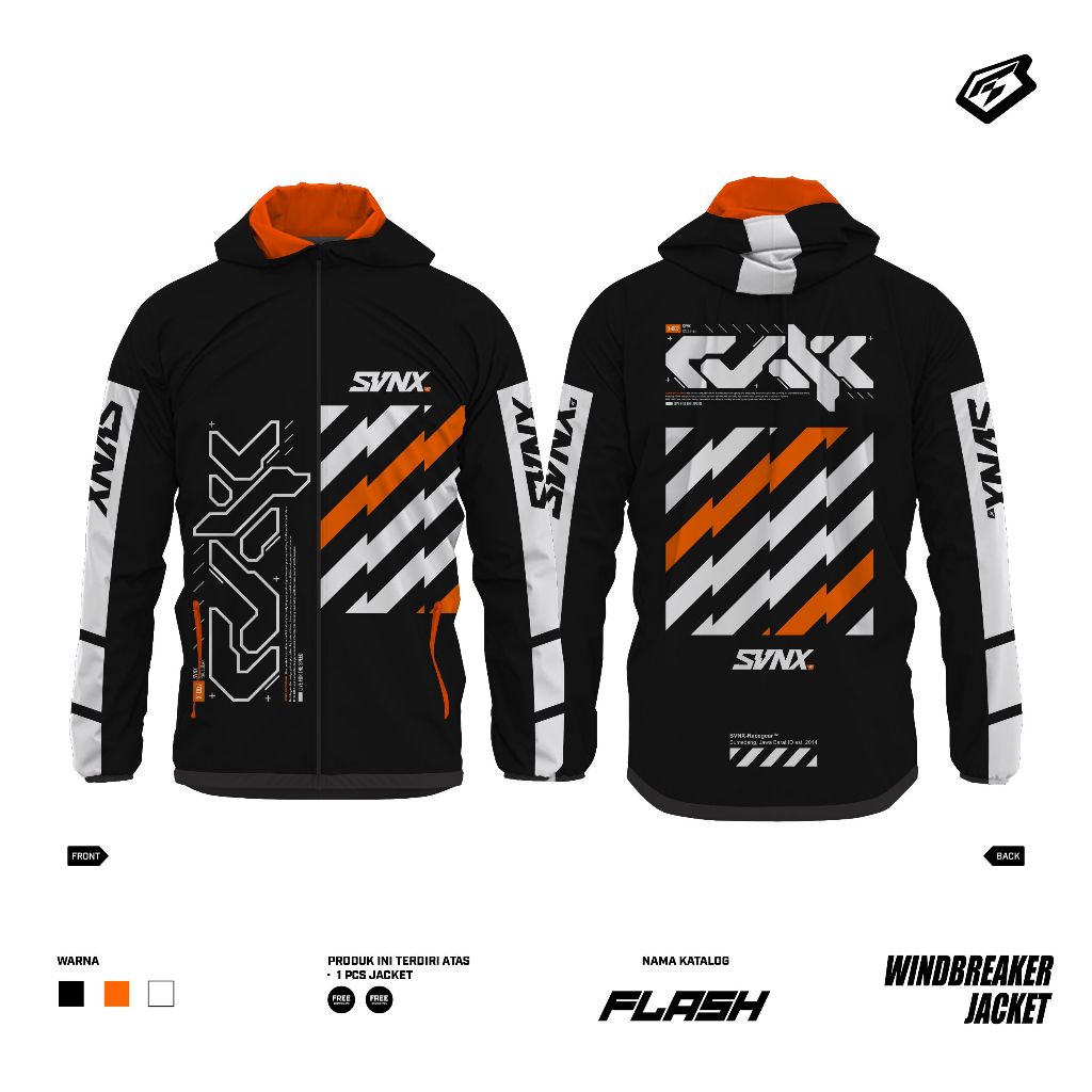 CUSTOM JAKET FULL PRINT SVNX JAKET TRACK FULL PRINT