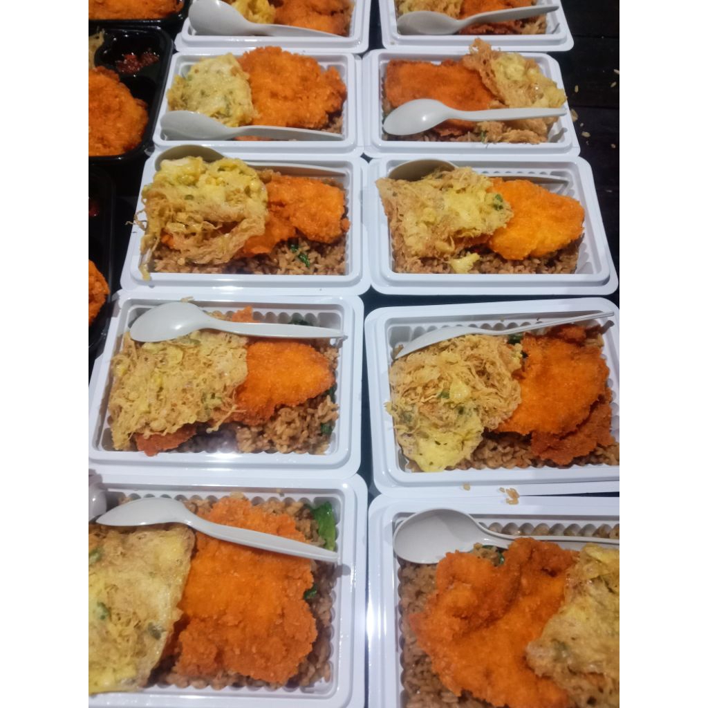 bakul ceban nasi goreng ayam katsu termurah