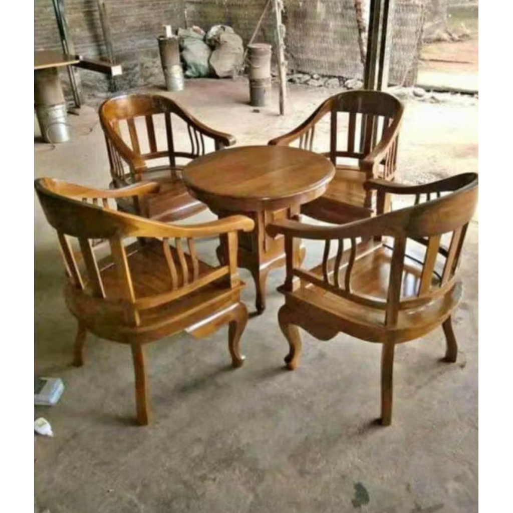 kursi teras betawi kursi teras betawi lenong kursi betawi jati asli