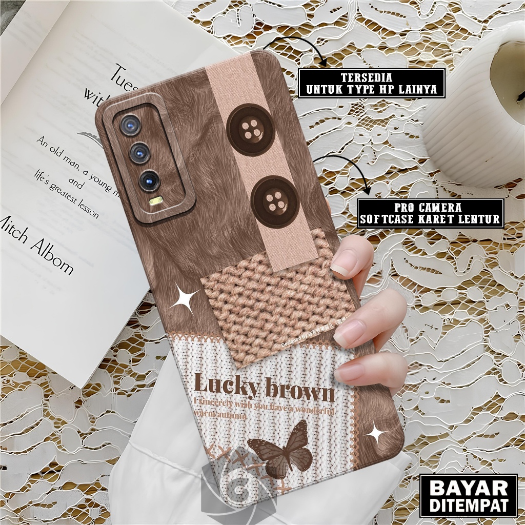 Case VIVO Y20/Y12S/Y20S - Fashion Case Aesthetic - Softcase VIVO Y20/Y12S/Y20S - Kesing VIVO Y20/Y12