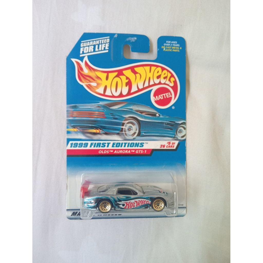 Hotwheels Regular First Edition Olds Aurora GTS1
