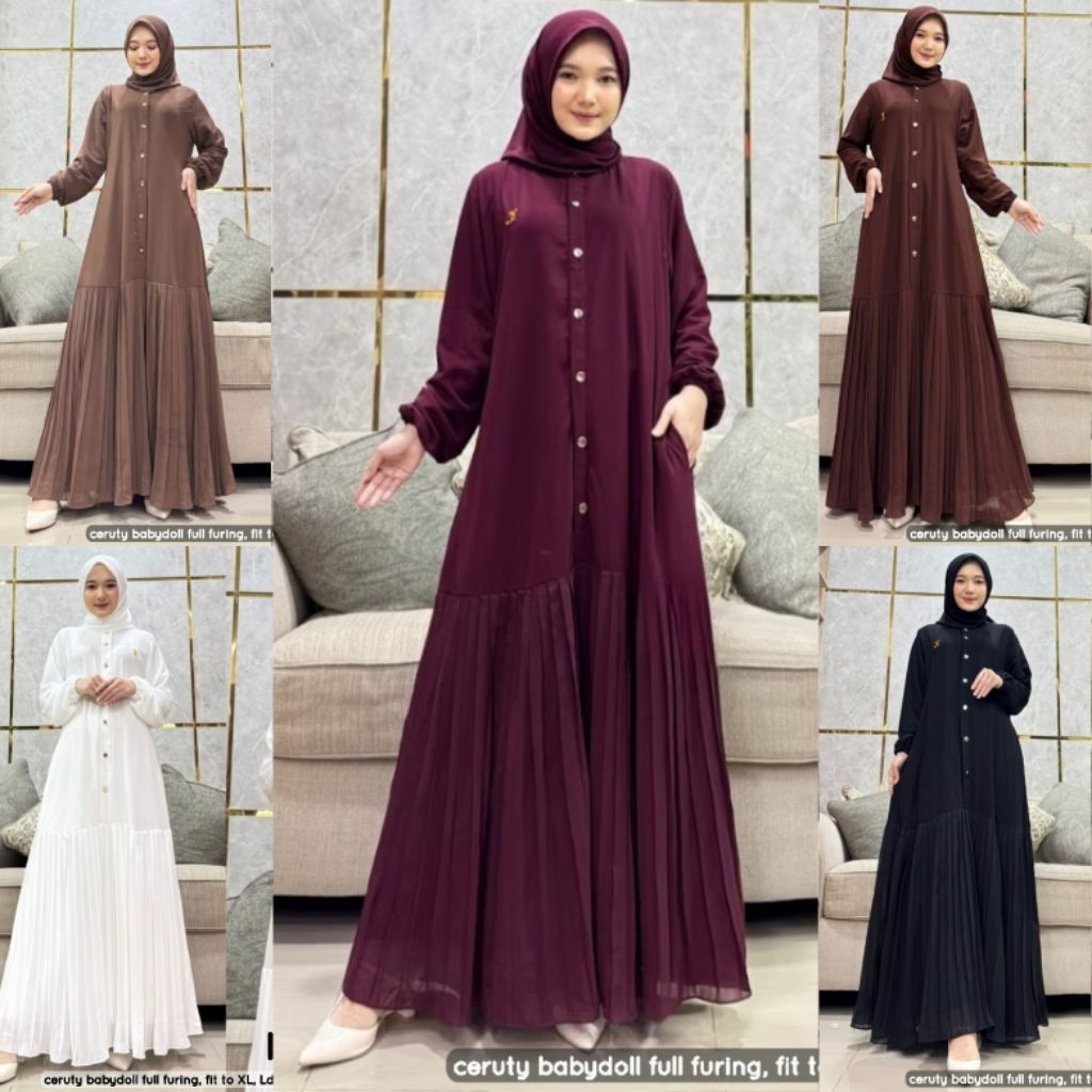 READY MARISSA SET | GAMIS SYARI