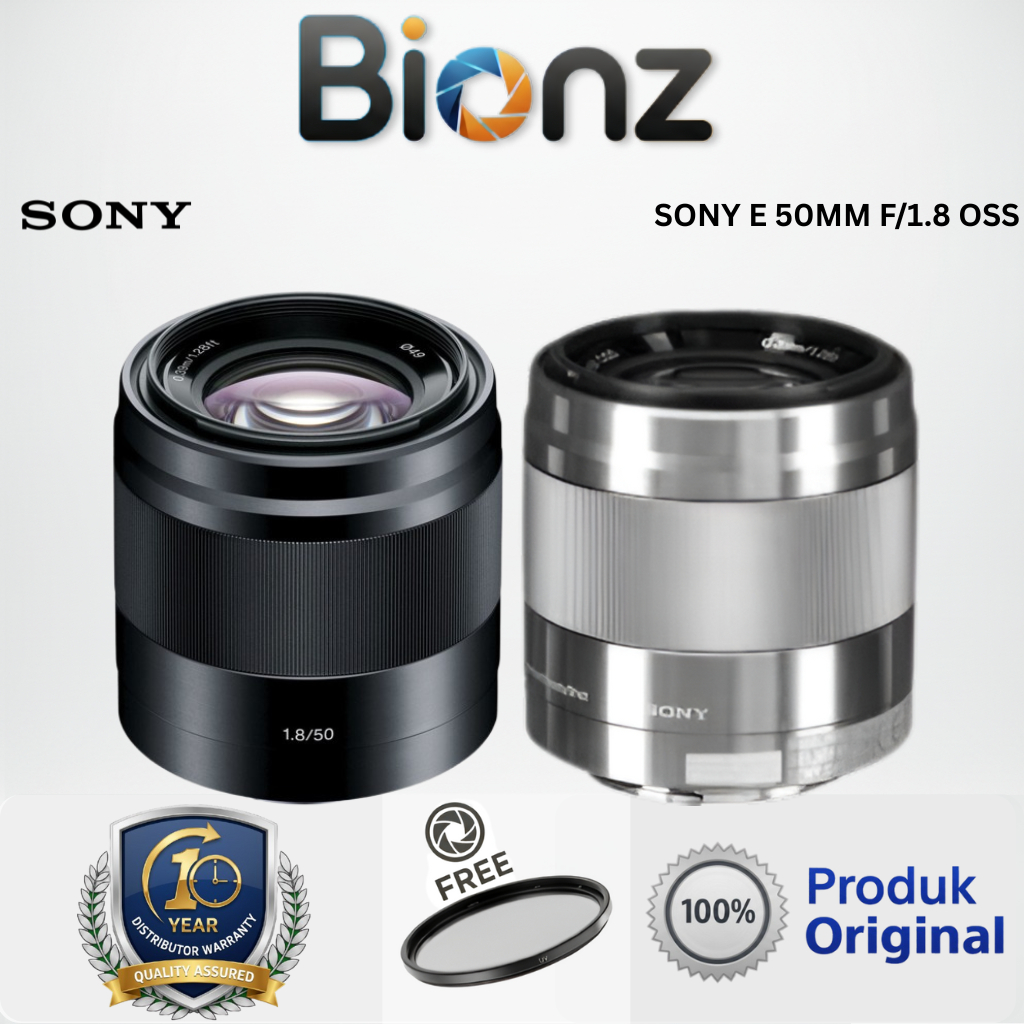 LENSA SONY E 50MM F1.8 OSS / SONY E 50MM F/1.8 OSS