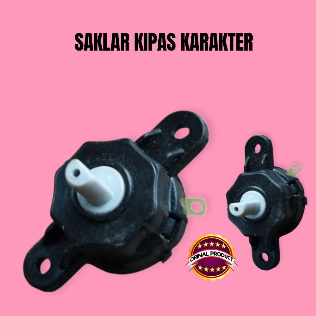 Saklar Kipas Angin Karakter
