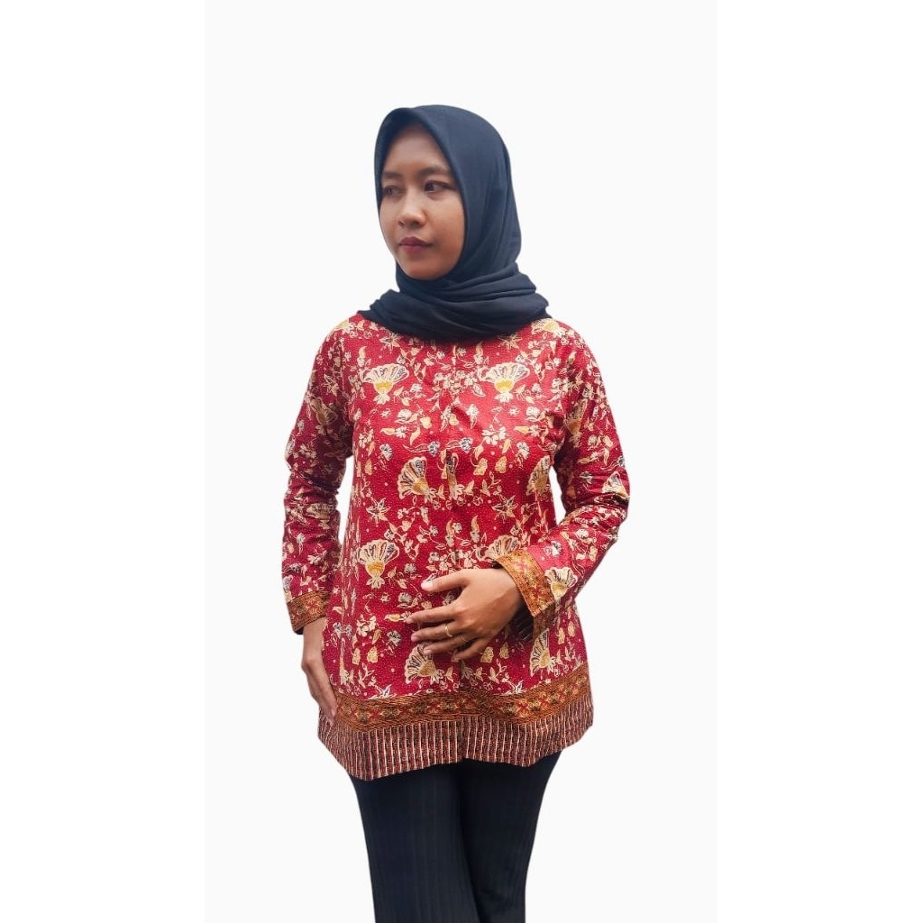 BATIK PPNI BLUS PPNI KEMEJA BATIK PPNI SERAGAM PERSATUAN PERAWAT NASIONAL INDONESIA KATUN