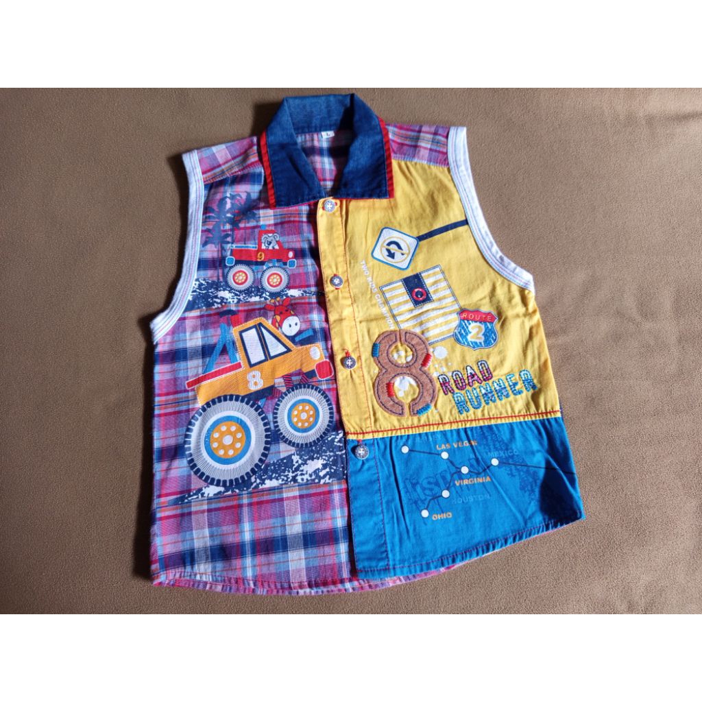 PRELOVED Atasan Anak rompi kutung