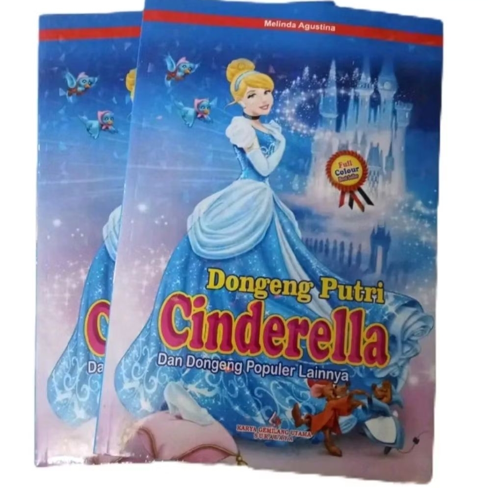 Buku Cerita Anak Dongeng Cinderella & Dongeng Populer Lainnya