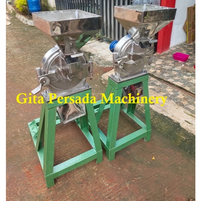 Mesin Penepung Disk Mill Penepung Gula Aren -Mesin Gilingan Jagung FFC 15 Stainless