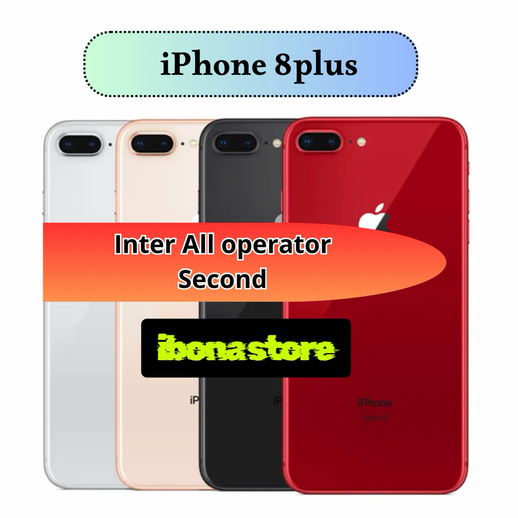 iphone 8plus 64gb 256gb inter all operator second