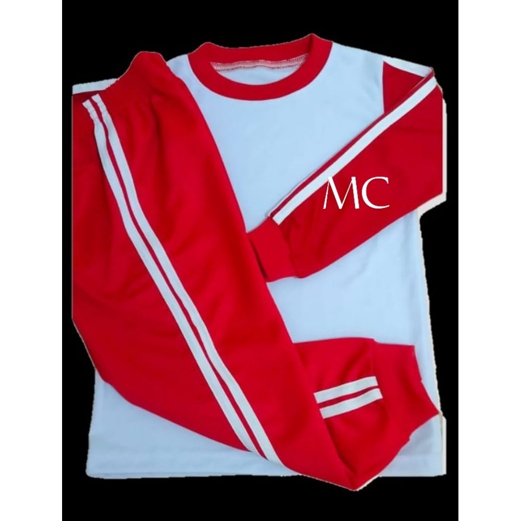 setelan kaos seragam olahraga sekolah anak SD dan mi