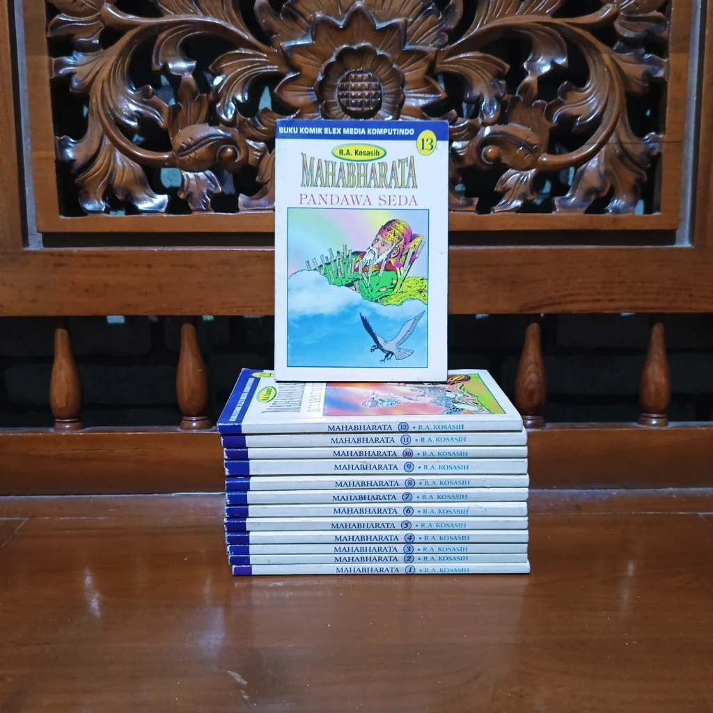 Buku Komik Wayang Indonesia Mahabharata 1-3 Ramayana 1-3 Lahirnya Rahwana Karya R.A. Kosasih