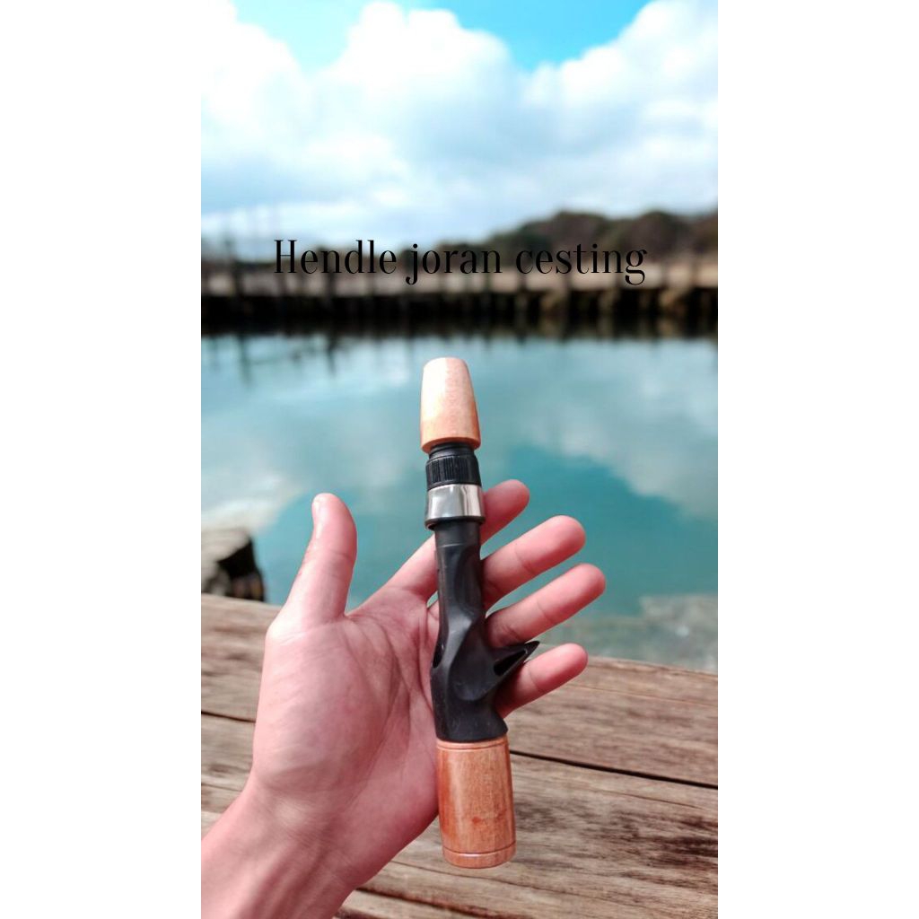 Gagang joran custem + reel seat BC