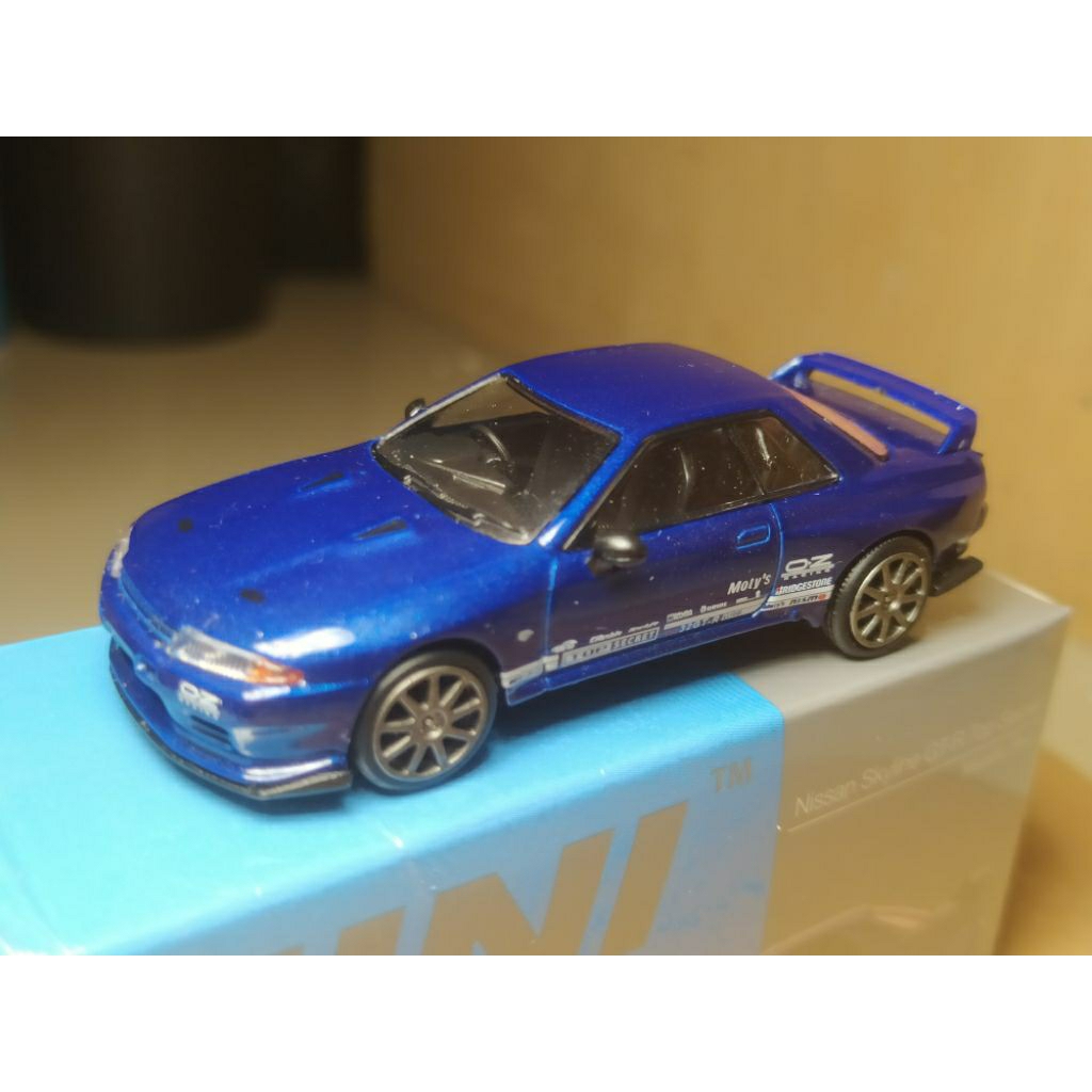 Mini GT Nissan Skyline GT-R Top Secret Metallic Blue