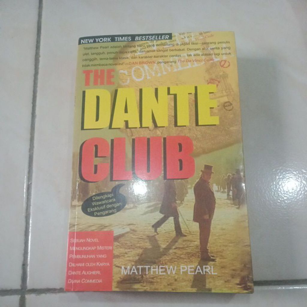 Buku the Dante club - Matthew pearl