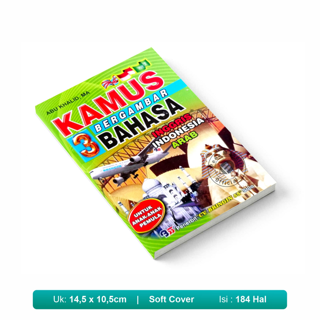 Kamus Bergambar 3 Bahasa Kecil Kamus Saku (Inggris - Indonesia - Arab) Beringin