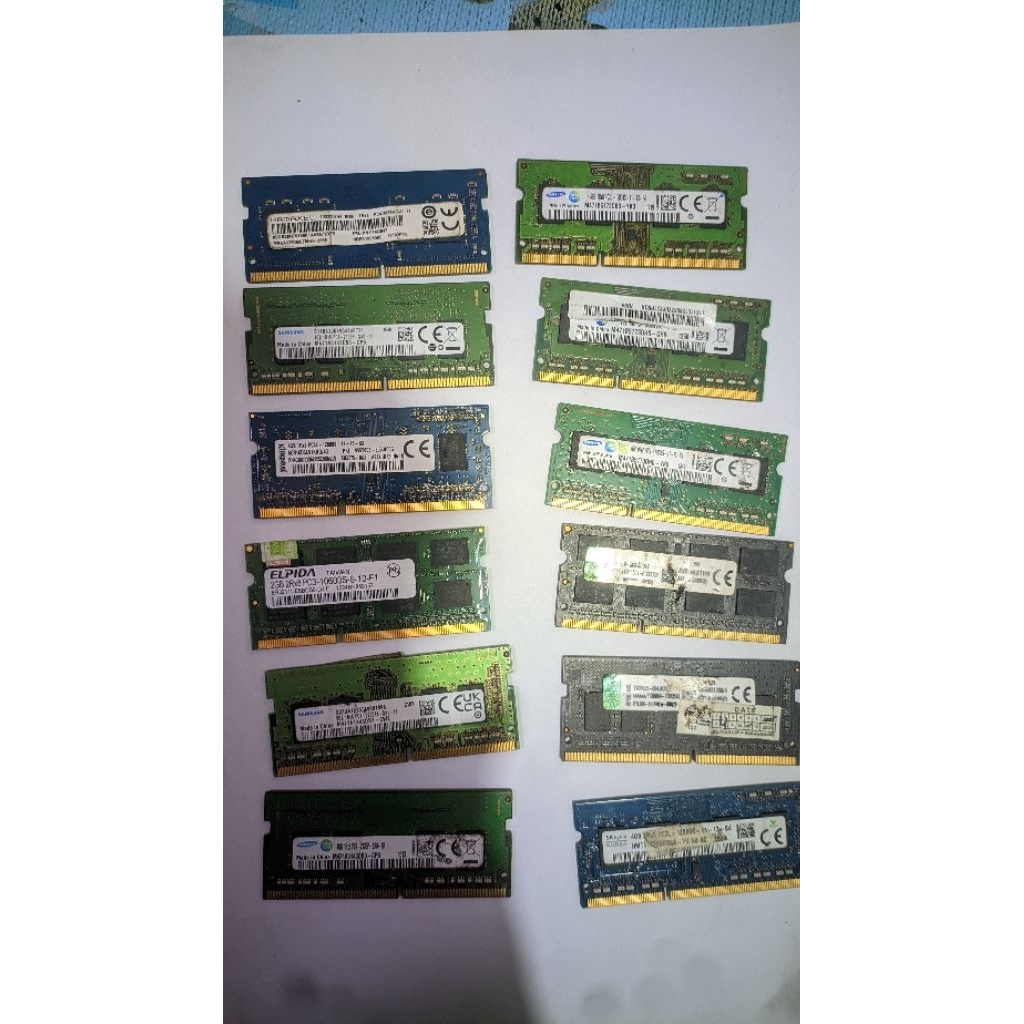 Ram Laptop DDR3,DDR4 (2gb,4Gb,8gb) All frekuensi