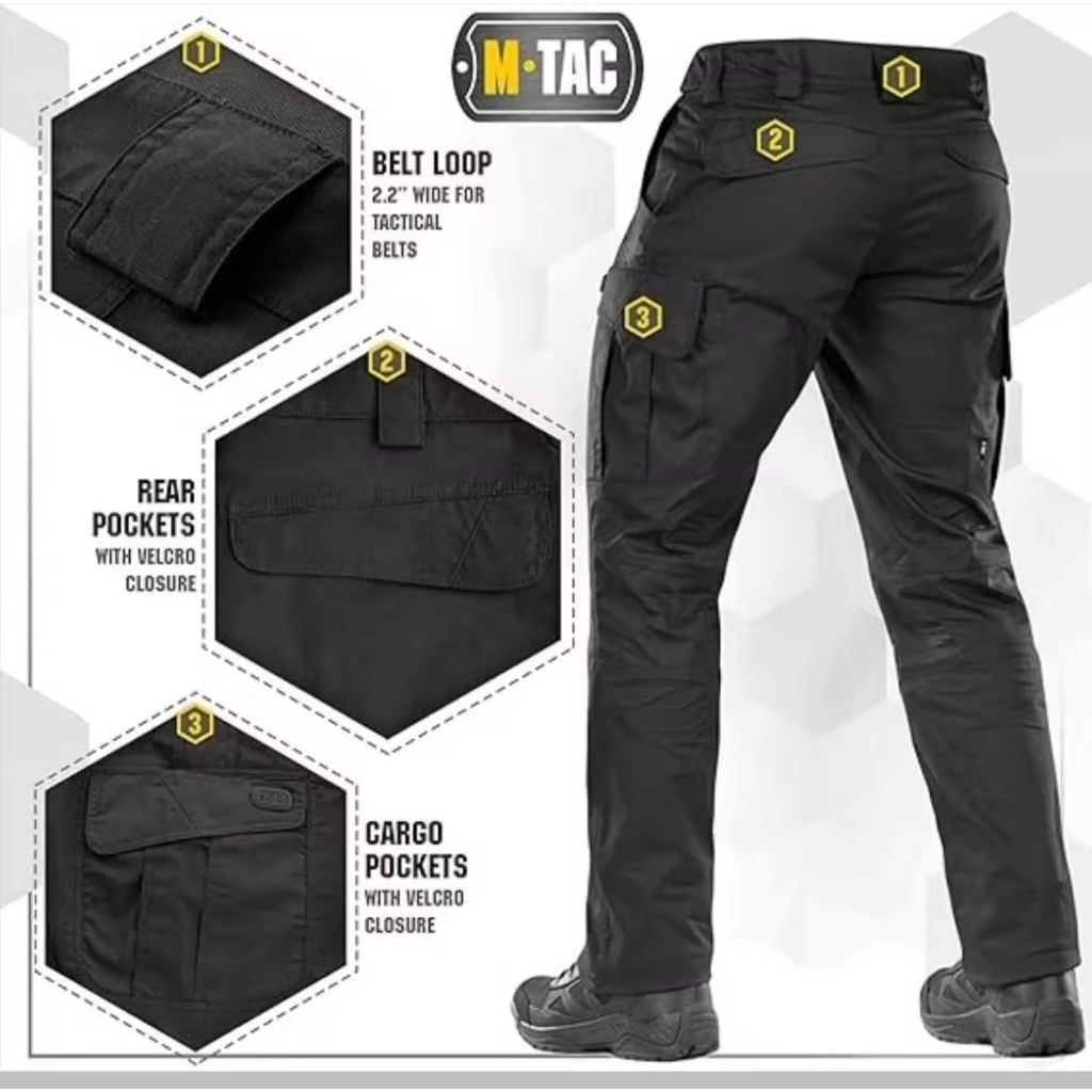 CELANA TACTICAL PANJANG M-TAC PRIA DAN WANITA/CELANA LAPANGAN CARGO