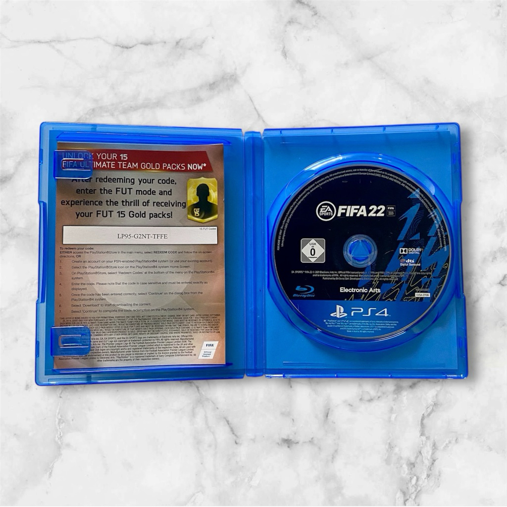 BD / Kaset Game PS4 FIFA 22