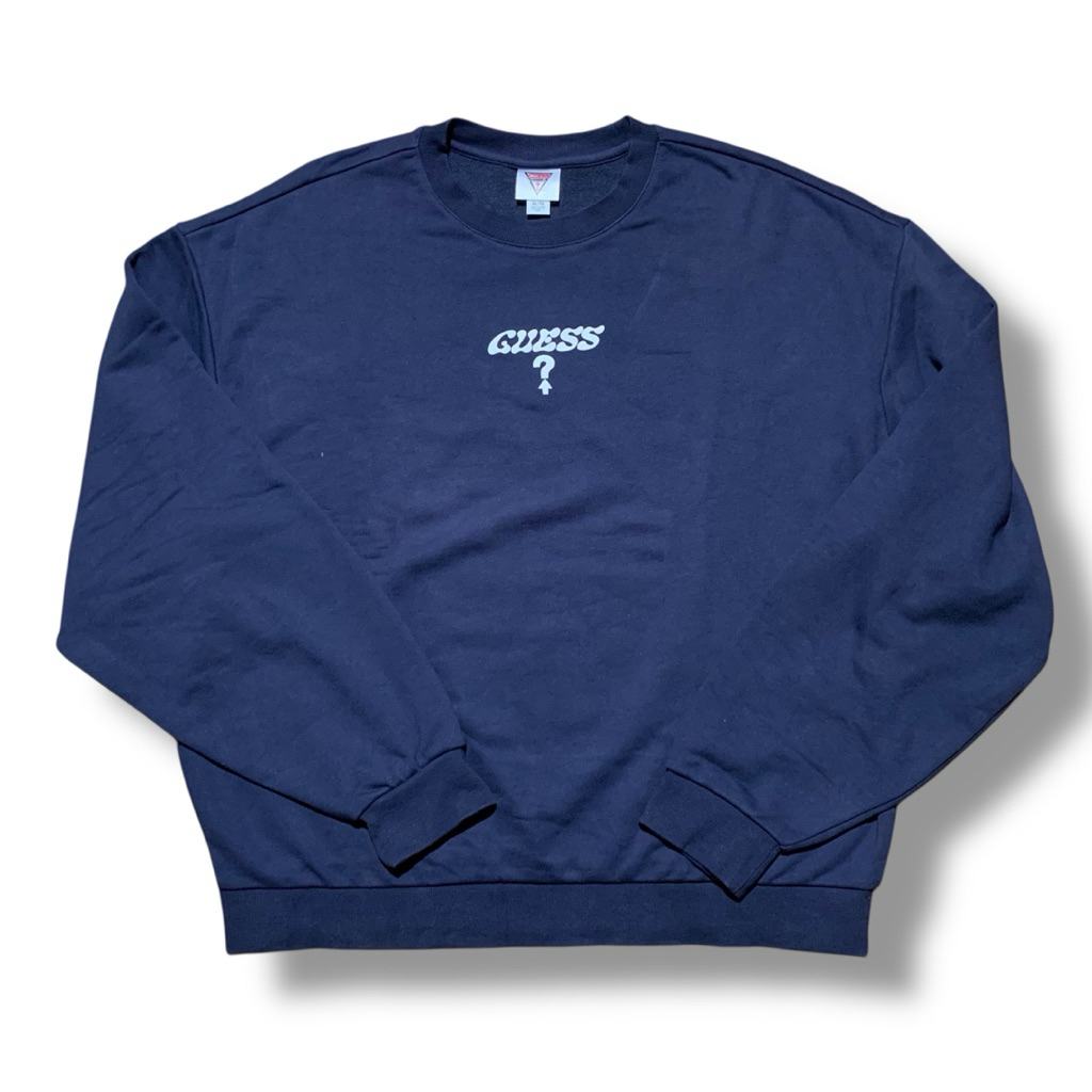 Guess x 88 Rising Navy Crewneck