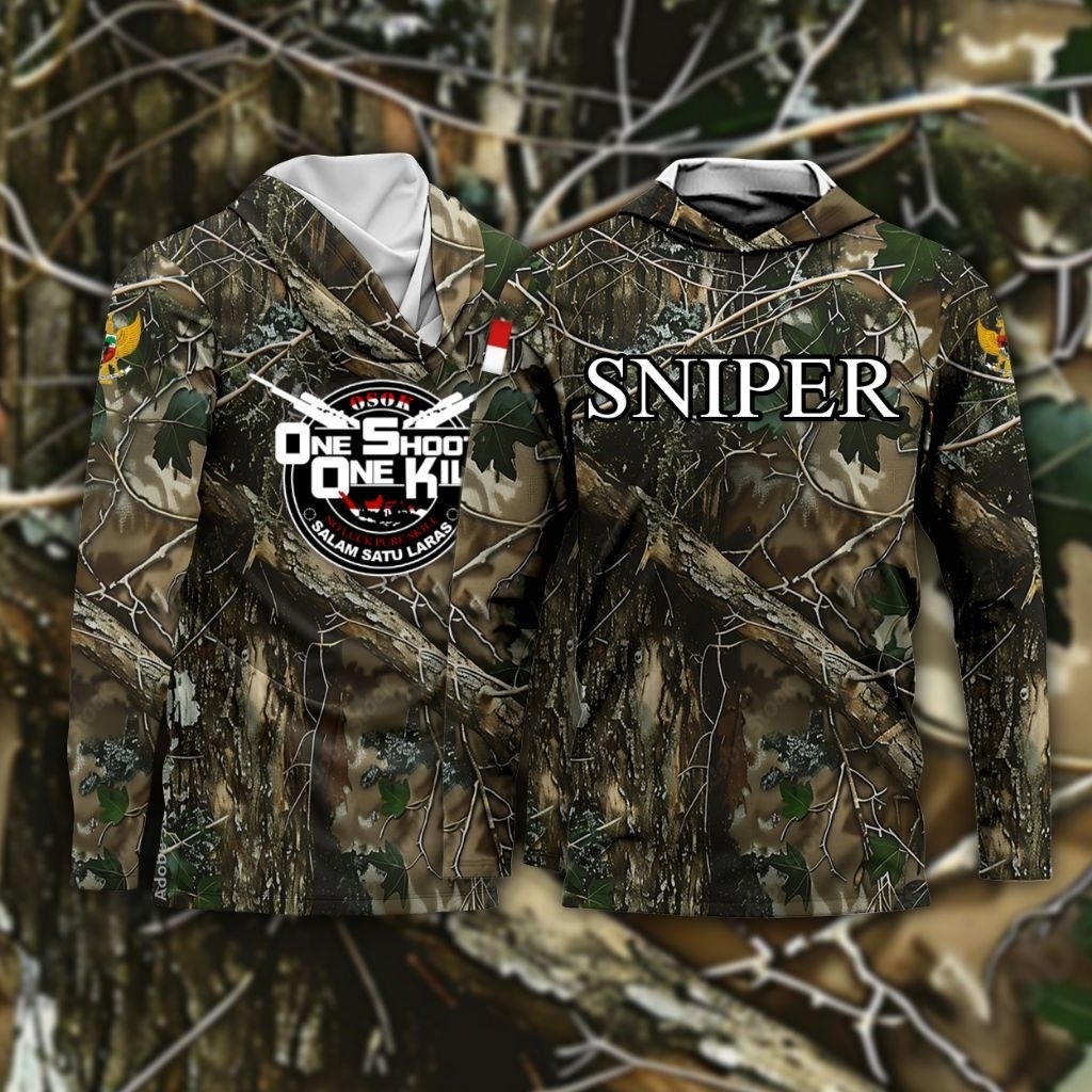 baju camo berburu sniper/baju sniper/baju camuflase sniper