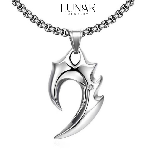 Kalung Pria Korea Liontin Pedang Cakar Men Necklace KL05