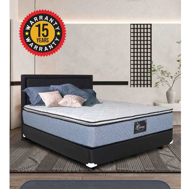 KASUR SPRINGBED ELITE SERENITY CLASSIC SILVER(KASUR SAJA)