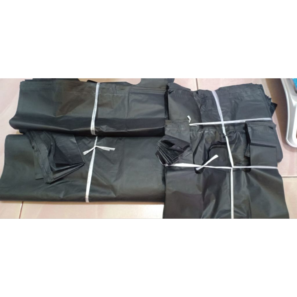 Kantong Kresek / Asoy Hitam Tebal Los Per kg