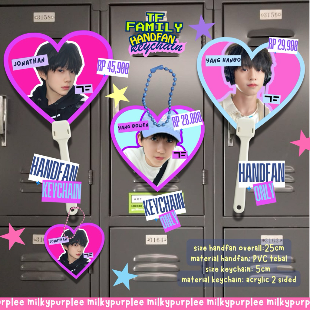 HANDFAN KIPAS TANGAN TF FAMILY GEN 4 CPOP