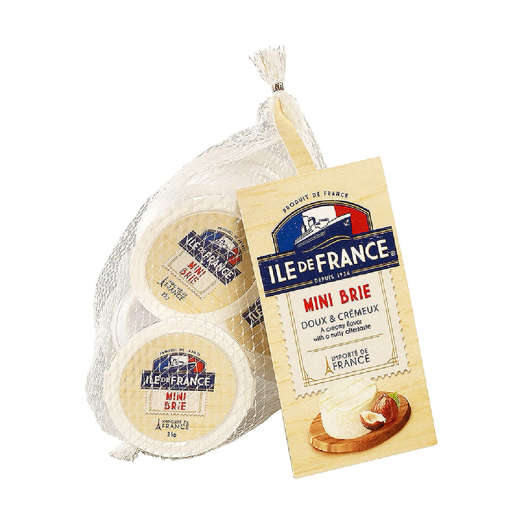 ILE DE FRANCE CHEESE MINI BRIE 5X25 GR