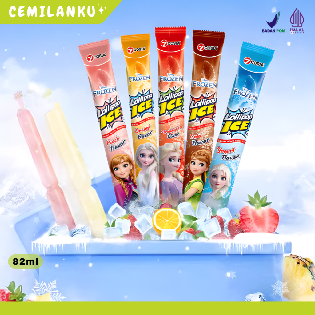 7COSIA Es Lilin Jelly Frozen Es Lilin Yogurt Icepop Disney