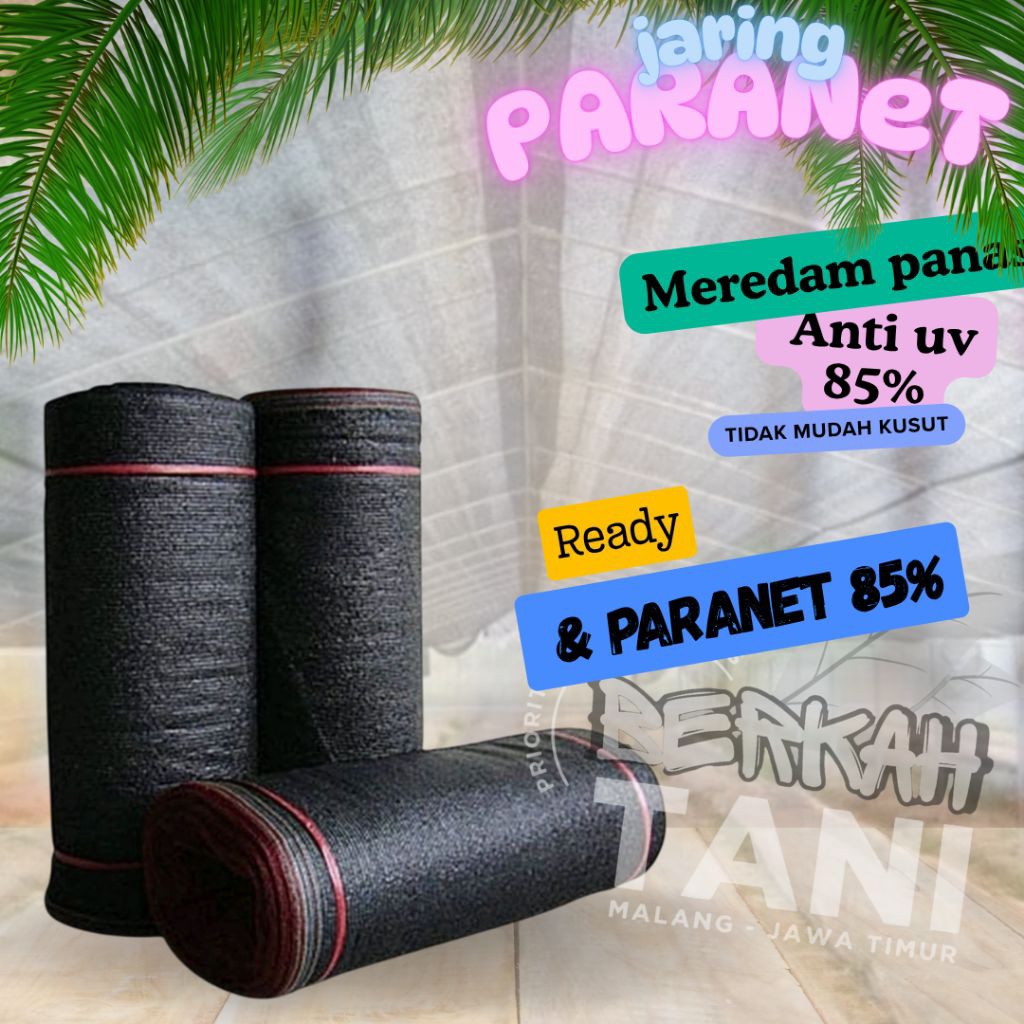JARING PARANET / JARING NAUNGAN / JARING TANAMAN / JARING PARANET 85% / JARING SERBAGUNA