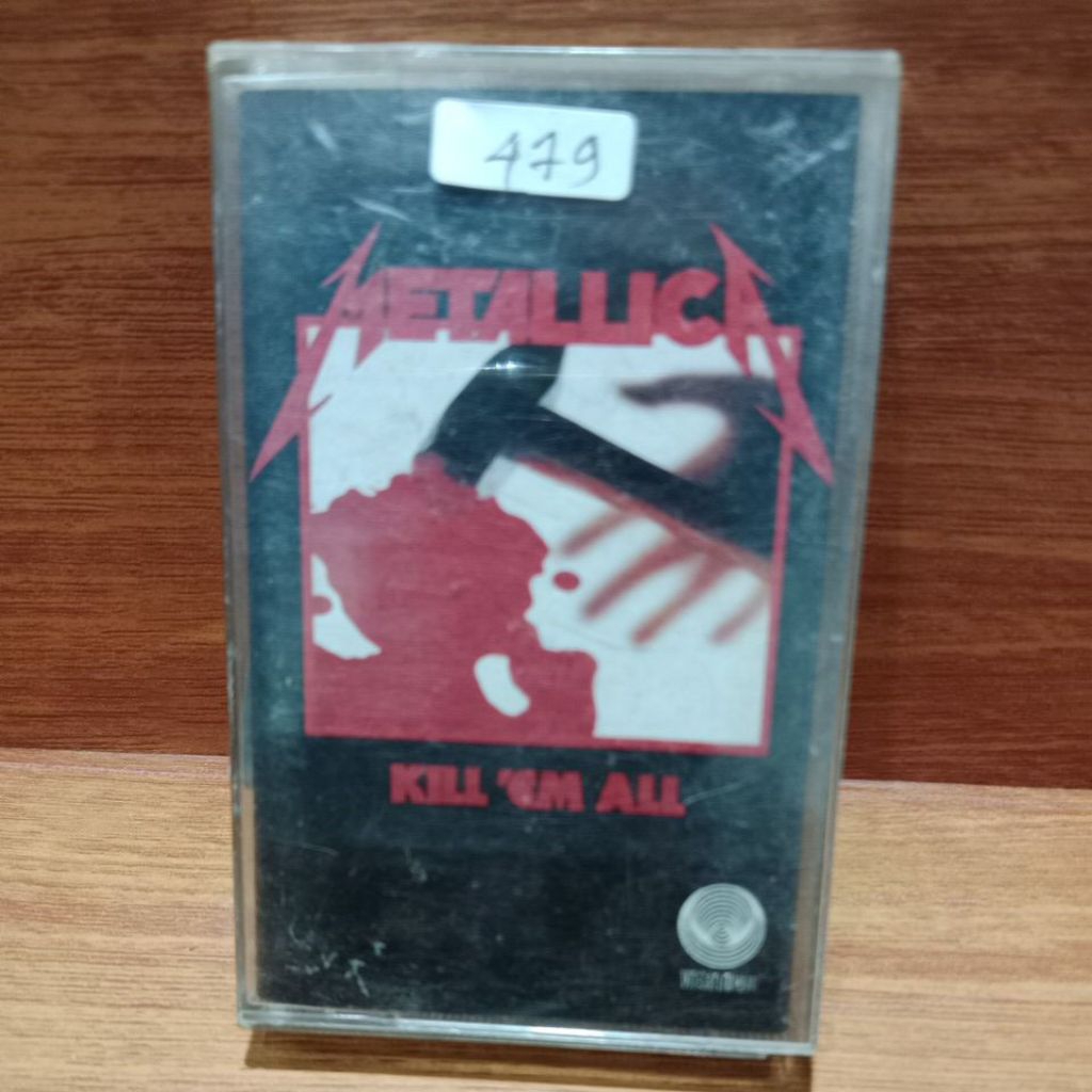 kaset pita Metallica- kill 'em all