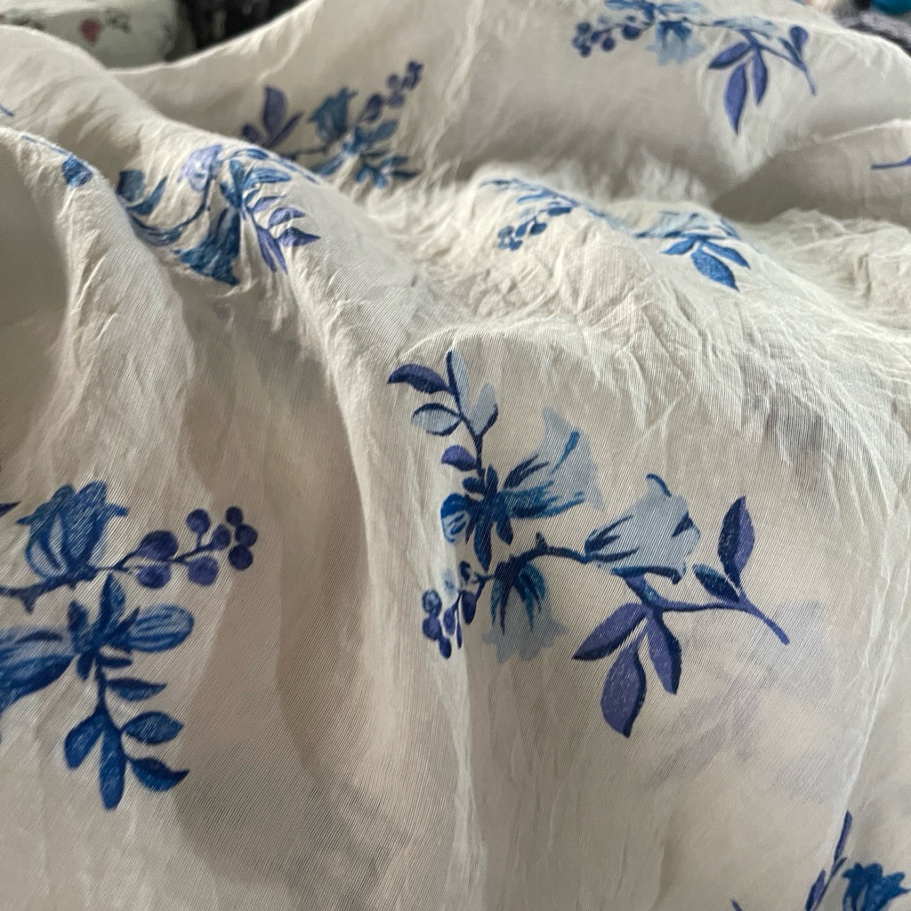 Kain Katun Silky Import - katun silky sutra - katun silky - Kain Silky Slub Motif Silky Motif Terbar