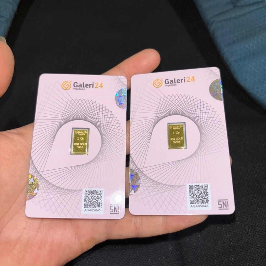 LOGAM MULIA 24 Galeri 24 Kepingan 1 gram 999.9