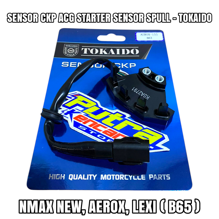 SENSOR ACG STARTER SENSOR SPULL - AEROX 155, NMAX NEW, LEXI ( B65 ) Merek Tokaido