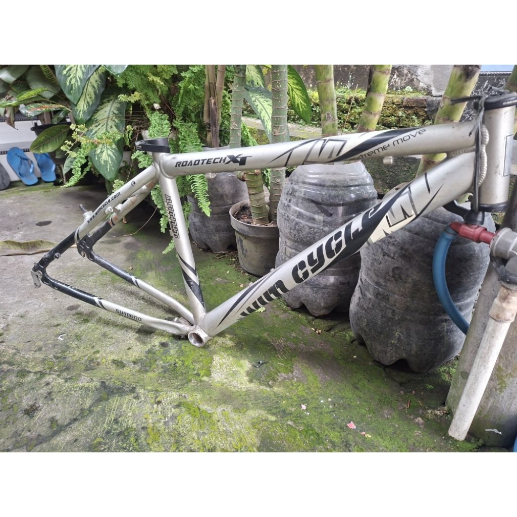 frame wimcycle alloy sepeda mtb