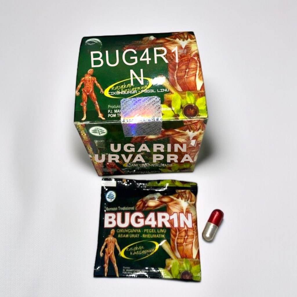 Kapsul Mujizat Obat Asam Urat, Rematik, Pegal Linu, Sakit Pinggang, Nyeri Sendi, Stroke